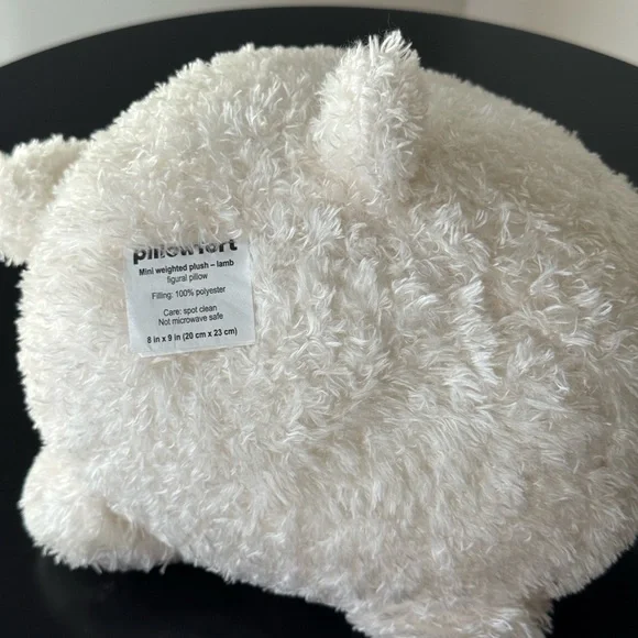 Pillowfort Cream Plush Lamb Weighted Toy - Picture 2 of 2
